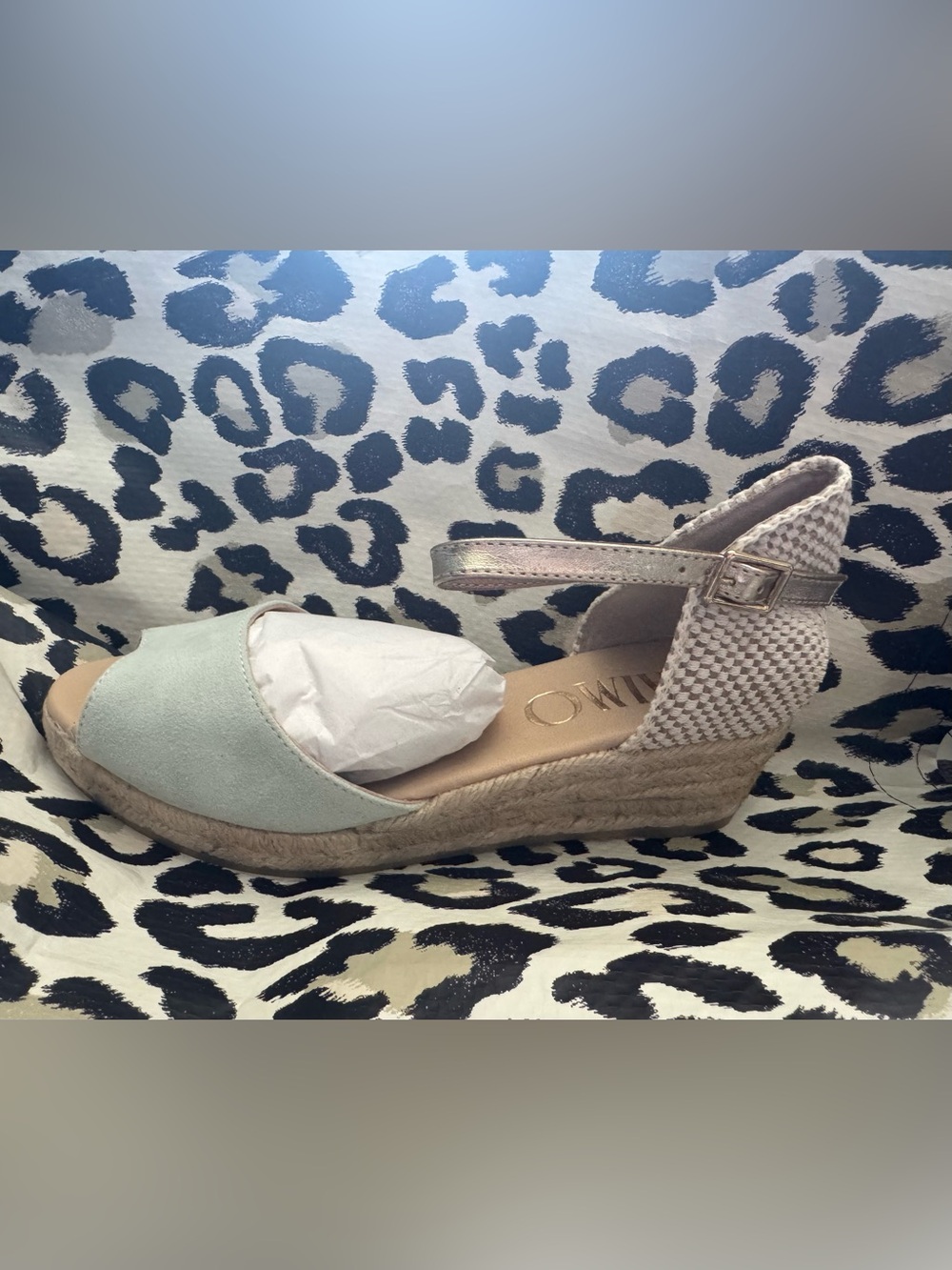 Gaimo Made in Spain Espadrille Sandals w/ Ankle Strap